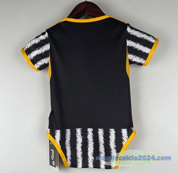 Prima Tutine Bambino Juventus 2023 2024 Giallo Nero Poco Prezzo