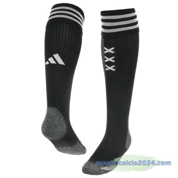 Seconda Calzettoni Bambino Ajax 2023 2024 Nero Poco Prezzo