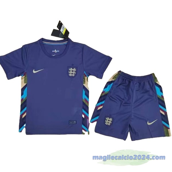 Seconda Conjunto De Bambino Inghilterra 2024 Purpureo Poco Prezzo