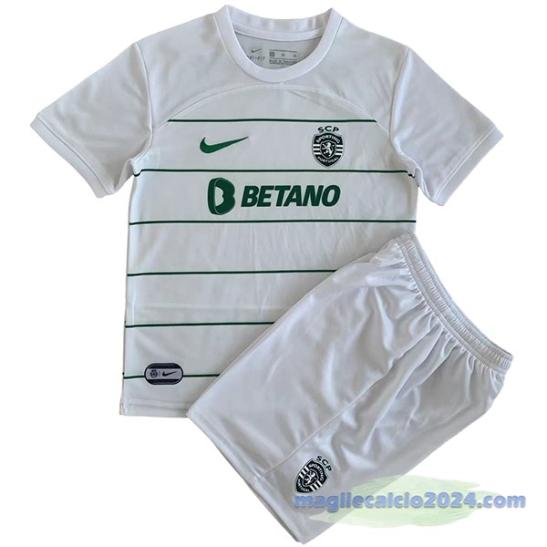 Seconda Conjunto De Bambino Lisboa 2023 2024 Bianco Poco Prezzo