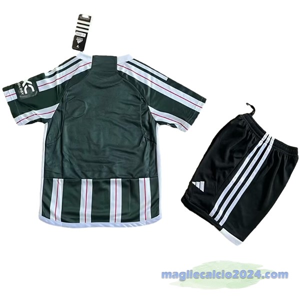 Seconda Conjunto De Bambino Manchester United 2023 2024 Verde Poco Prezzo