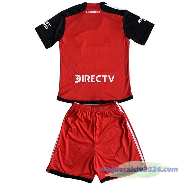 Seconda Conjunto De Bambino River Plate 2023 2024 Rosso Poco Prezzo