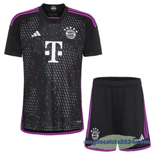 Seconda Conjunto De Uomo Bayern Múnich 2023 2024 Nero Poco Prezzo