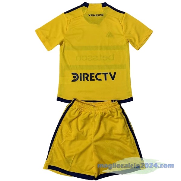 Seconda Conjunto De Uomo Boca Juniors 2023 2024 Giallo Poco Prezzo