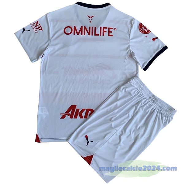 Seconda Conjunto De Uomo CD Guadalajara 2023 2024 Bianco Poco Prezzo