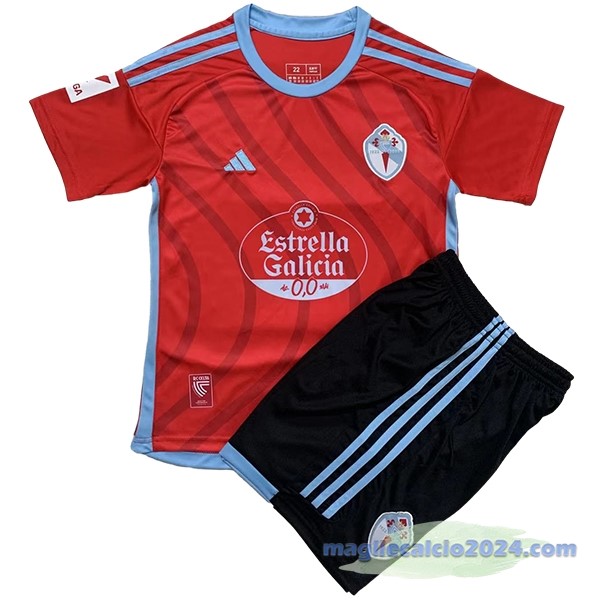 Seconda Conjunto De Uomo Celta de Vigo 2023 2024 Rosso Poco Prezzo