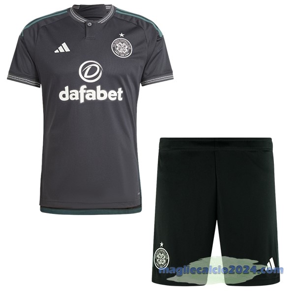 Seconda Conjunto De Uomo Celtic 2023 2024 Nero Poco Prezzo