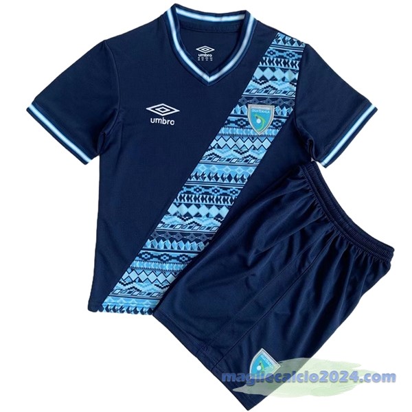 Seconda Conjunto De Uomo Guatemala 2023 Blu Poco Prezzo