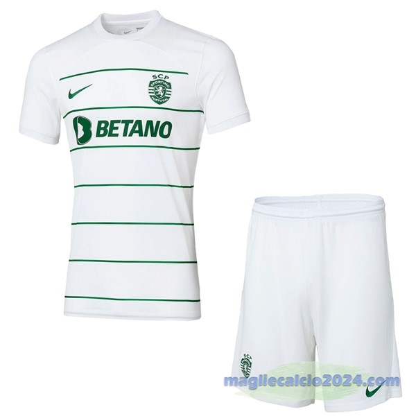 Seconda Conjunto De Uomo Lisboa 2023 2024 Bianco Poco Prezzo