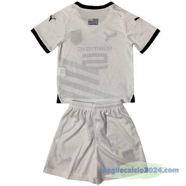 Seconda Conjunto De Uomo Rennais 2023 2024 Bianco Poco Prezzo
