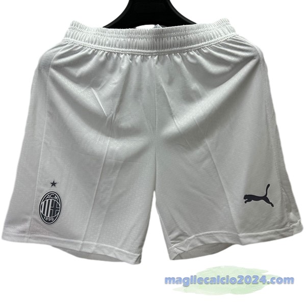 Seconda Giocatori Pantaloni AC Milan 2023 2024 Bianco Poco Prezzo
