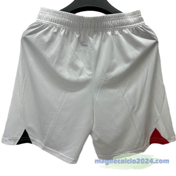 Seconda Giocatori Pantaloni AC Milan 2023 2024 Bianco Poco Prezzo