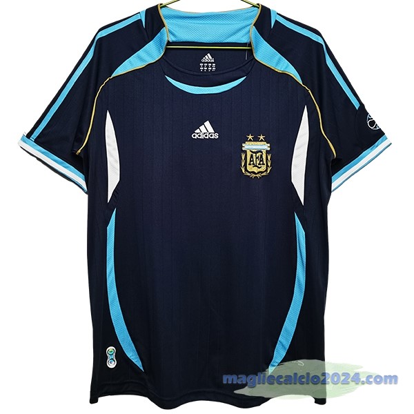 Seconda Maglia Argentina Retro 2006 Blu Poco Prezzo