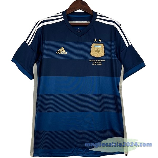Seconda Maglia Argentina Retro 2014 I Blu Poco Prezzo