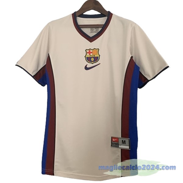 Seconda Maglia Barcelona Retro 1998 2001 Grigio Poco Prezzo