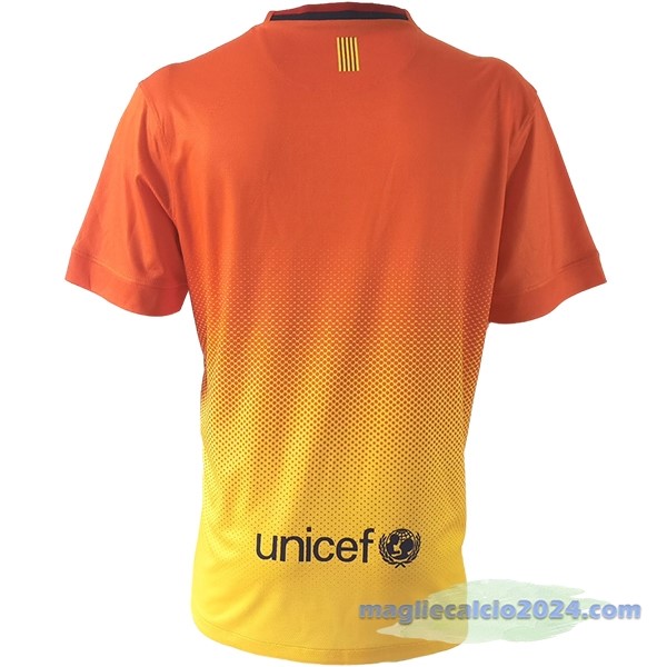 Seconda Maglia Barcelona Retro 2012 2013 Arancione Poco Prezzo