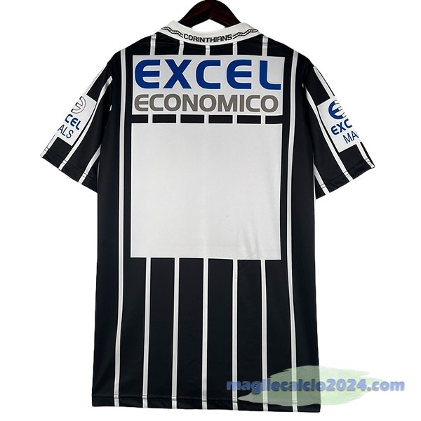 Seconda Maglia Corinthians Paulista Retro 1997 Nero Poco Prezzo