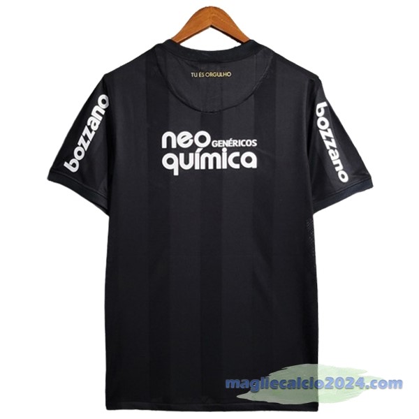 Seconda Maglia Corinthians Paulista Retro 2010 Nero Poco Prezzo