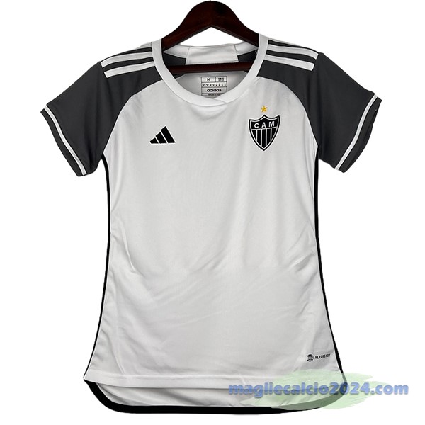 Seconda Maglia Donna Atlético Mineiro 2023 2024 Bianco Poco Prezzo