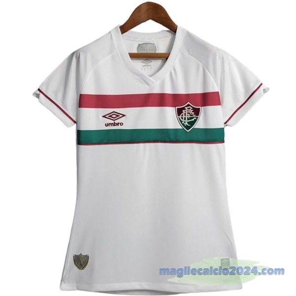 Seconda Maglia Donna Fluminense 2023 2024 Bianco Poco Prezzo