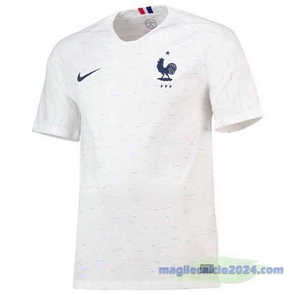 Seconda Maglia Francia Retro 2018 Bianco Poco Prezzo