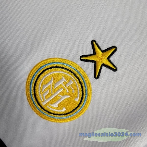 Seconda Maglia Inter Milán Retro 1990 1991 Bianco Poco Prezzo