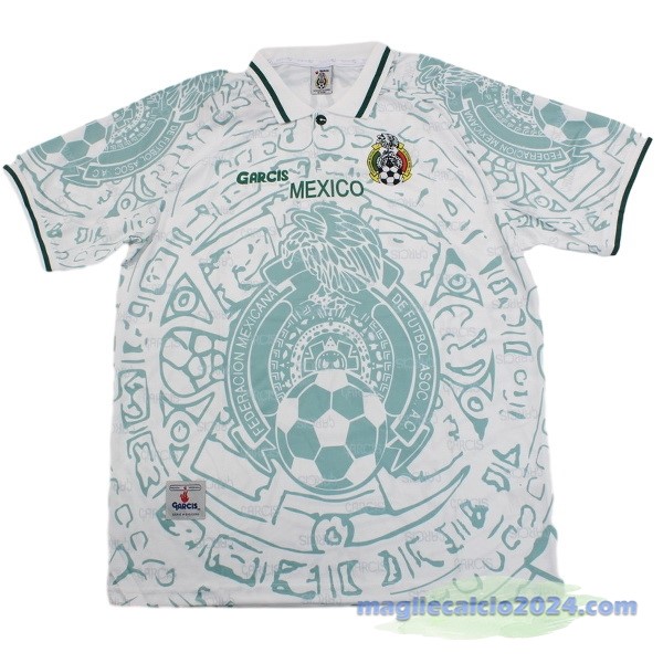 Seconda Maglia Mexico Retro 1999 Bianco Poco Prezzo
