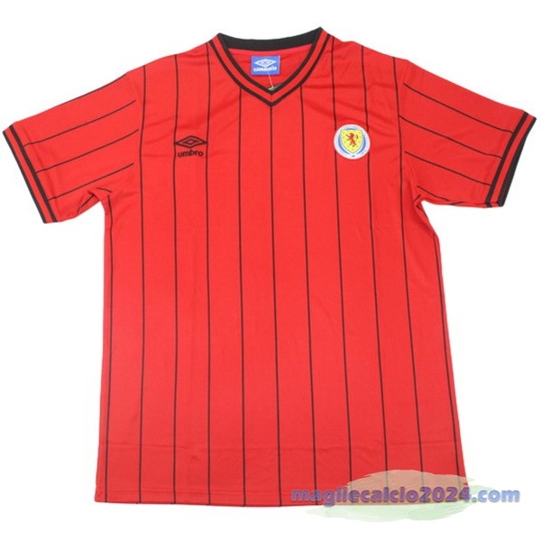 Seconda Maglia Scozia Retro 1982 Rosso Poco Prezzo