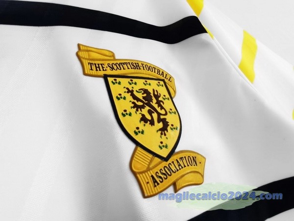 Seconda Maglia Scozia Retro 1988 1991 Giallo Bianco Poco Prezzo