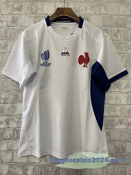 Seconda Rugby Maglia Championne du Monde 2023 Bianco Poco Prezzo