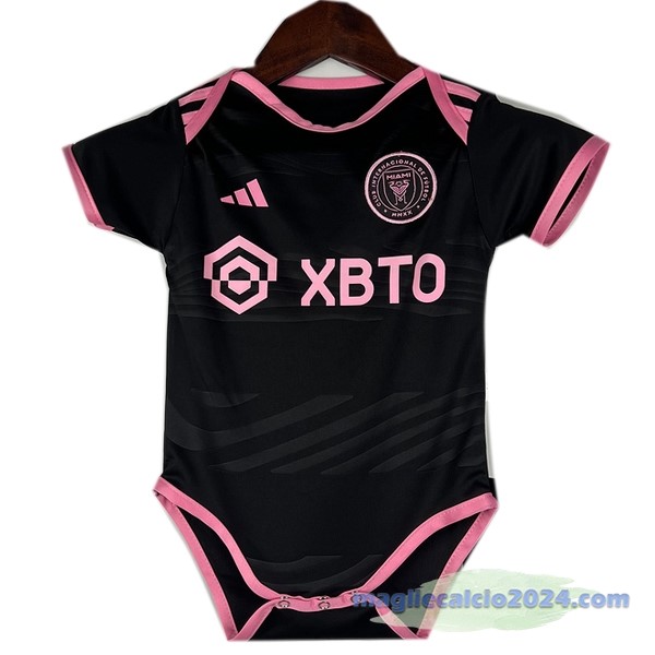 Seconda Tutine Bambino Inter Miami 2023 2024 Nero Poco Prezzo