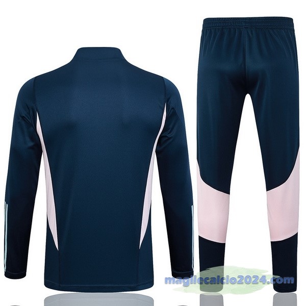 Set Completo Felpa Allenamento Ajax 2023 2024 Blu Navy I Rosa Poco Prezzo