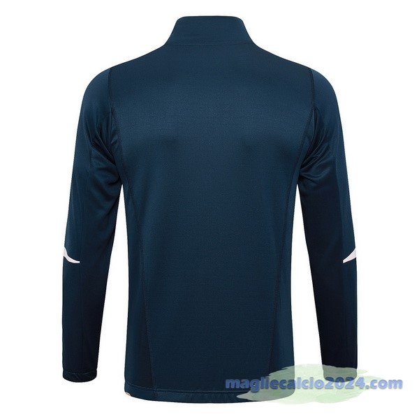 Set Completo Lunga Zip Giacca Ajax 2023 2024 Blu Navy Rosa Poco Prezzo