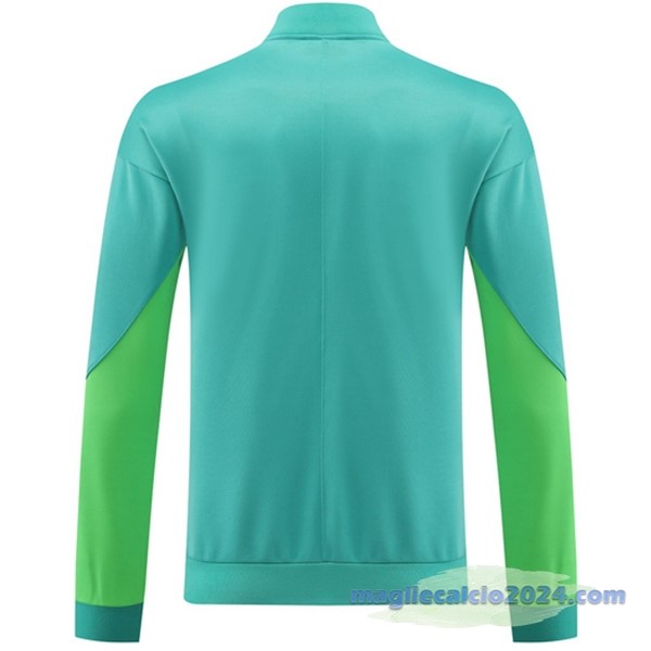 Set Completo Lunga Zip Giacca Brasile 2023 I Verde Poco Prezzo
