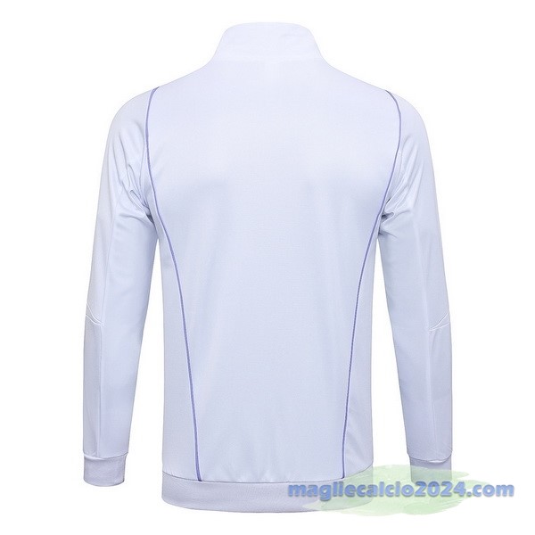 Set Completo Lunga Zip Giacca Cruzeiro 2023 2024 Bianco Poco Prezzo