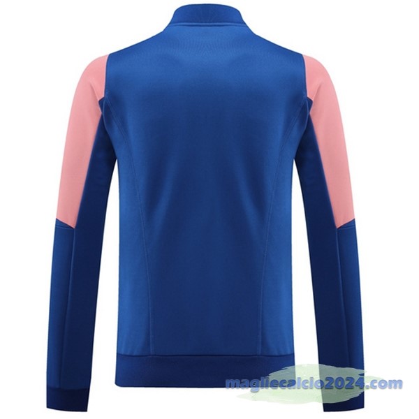 Set Completo Lunga Zip Giacca Lyon 2023 2024 Blu Rosa Poco Prezzo