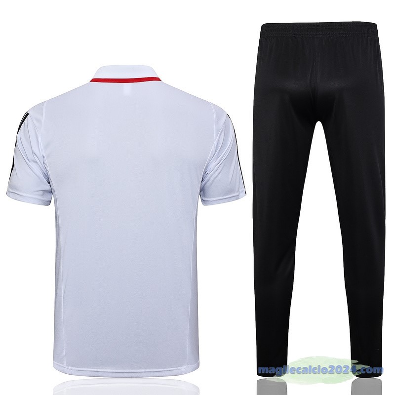 Set Completo Polo São Paulo 2023 2024 Bianco Nero Poco Prezzo