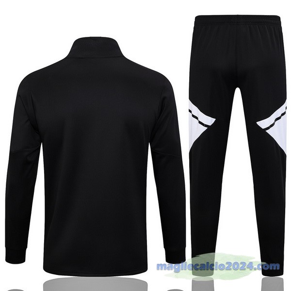 Set Completo Set Completo Lunga Zip Giacca Atlético Mineiro 2023 2024 Nero Bianco Poco Prezzo