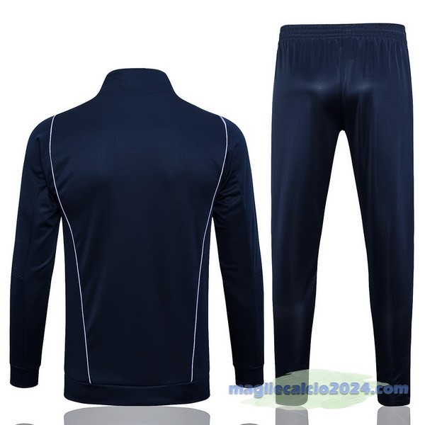 Set Completo Set Completo Lunga Zip Giacca Cruzeiro 2023 2024 Blu Navy Poco Prezzo