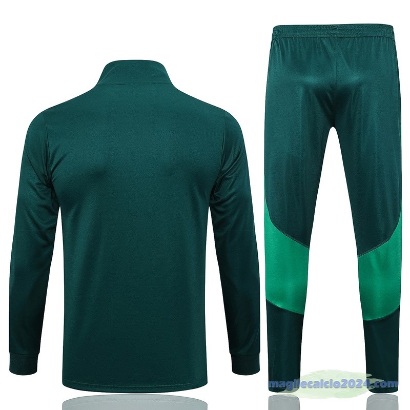 Set Completo Set Completo Lunga Zip Giacca Messico 2023 Verde Poco Prezzo