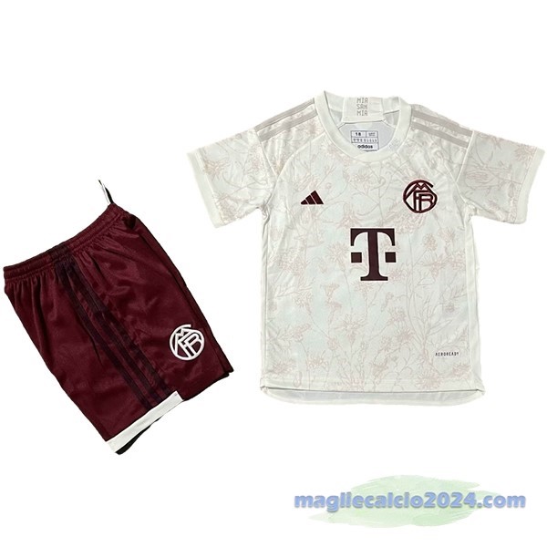 Terza Conjunto De Bambino Bayern Múnich 2023 2024 Giallo Poco Prezzo