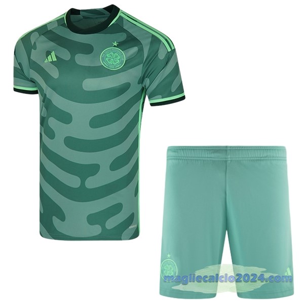 Terza Conjunto De Bambino Celtic 2023 2024 Verde Poco Prezzo