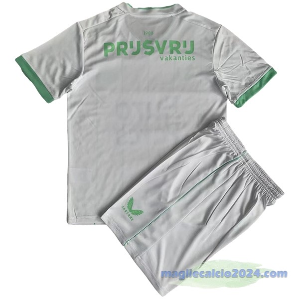 Terza Conjunto De Bambino Feyenoord 2023 2024 Bianco Poco Prezzo