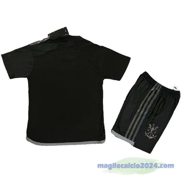 Terza Conjunto De Bambino Flamengo 2023 2024 Nero Poco Prezzo