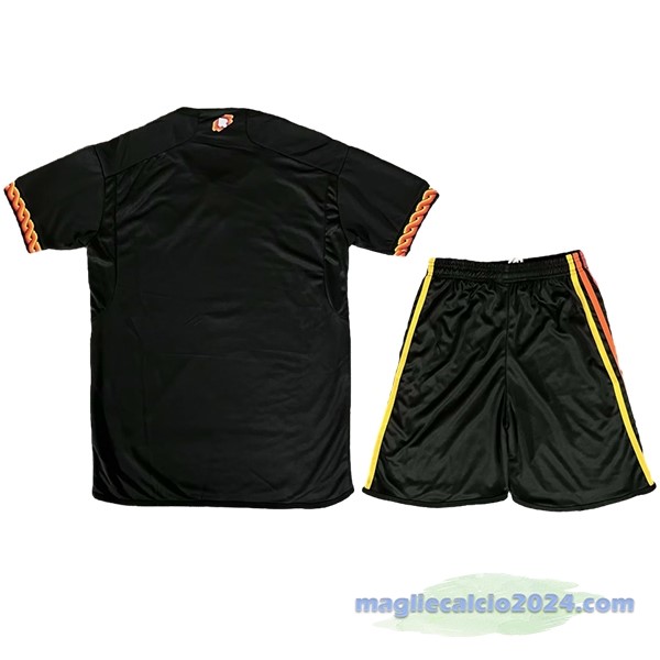 Terza Conjunto De Uomo As Roma 2023 2024 I Nero Poco Prezzo