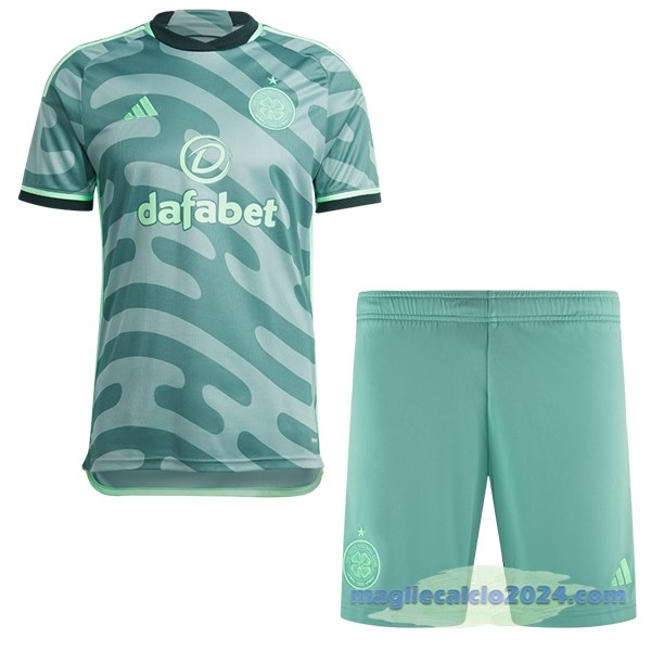 Terza Conjunto De Uomo Celtic 2023 2024 Verde Poco Prezzo