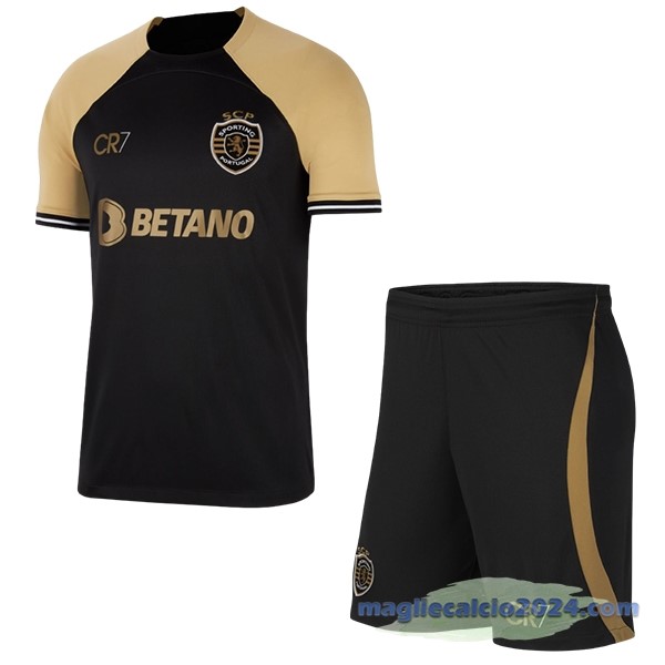 Terza Conjunto De Uomo Lisboa 2023 2024 Nero Poco Prezzo