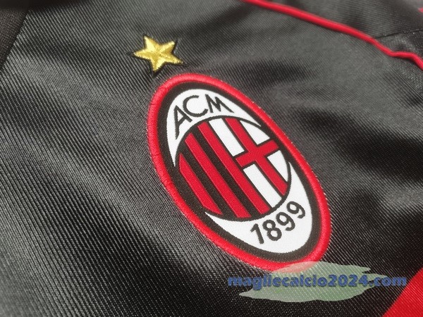 Terza Maglia AC Milan Retro 1998 1999 Nero Poco Prezzo