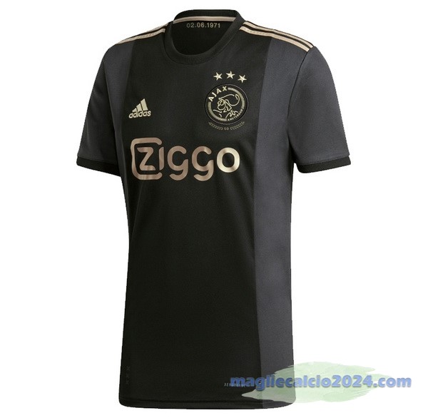 Terza Maglia Ajax Retro 2020 2021 Nero Poco Prezzo