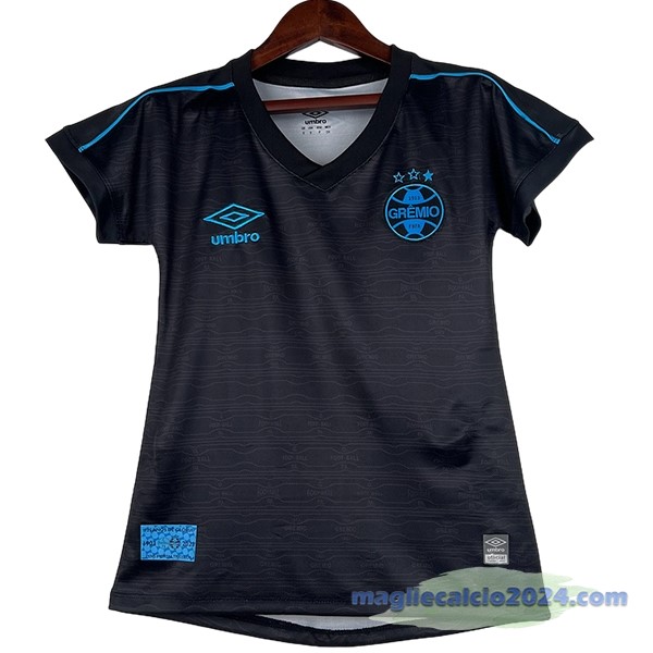 Terza Maglia Donna Grêmio FBPA 2023 2024 Nero Poco Prezzo